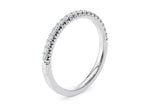 Kindrea White Gold 18k Half Set Eternity Ring