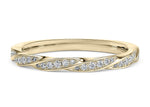 Marylebone Yellow Gold 18k Half Set Eternity Ring
