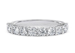 Mayfair Half Set White Gold 18k Lab Grown Eternity Ring