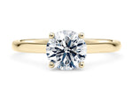 Paloma Solitaire Yellow Gold 18k Round Engagement Ring
