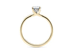 Paloma Solitaire Yellow Gold 18k Oval Engagement Ring