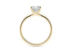 Paloma Solitaire Yellow Gold 18k Princess Engagement Ring