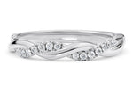 Pirouette White Gold 18k Eternity Ring