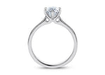 Principessa Solitaire Platinum Round Engagement Ring