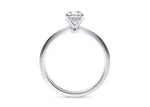 Starlight Solitaire Platinum Pear Engagement Ring