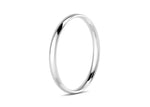 Traditional Court White Gold 18k Wedding Band
