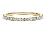 Vogue Lab Grown Yellow Gold 18k Full Set Eternity Ring